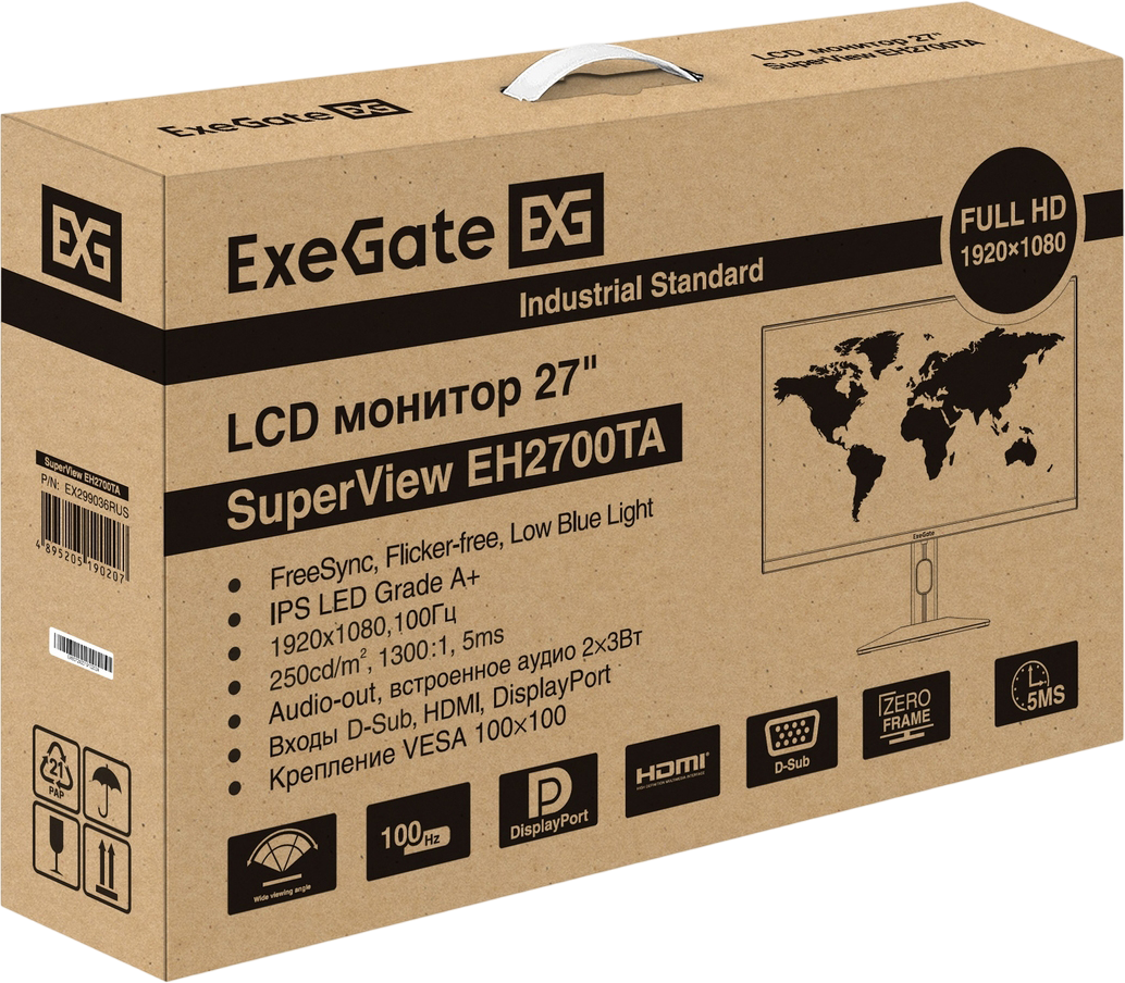 Монитор ExeGate 27" SuperView EH2700TA
