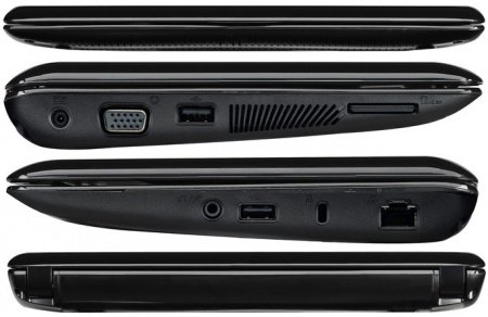 Ноутбук ASUS EEE PC 1005PXD Black