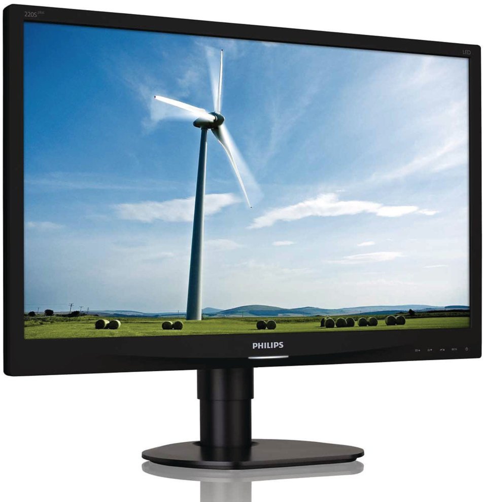 Монитор Philips 22" 220S4LCB