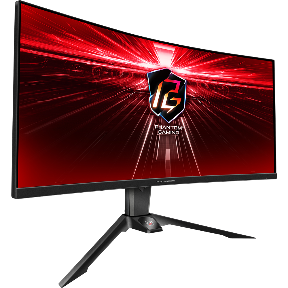Монитор ASRock 34" Phantom Gaming PG34WQ15R2B