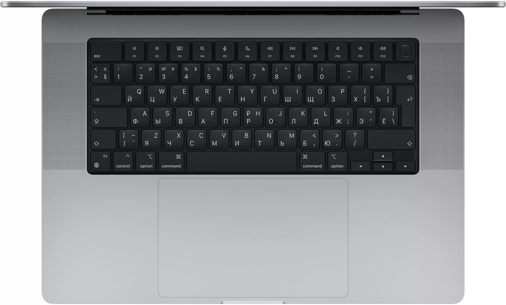 Ноутбук Apple MacBook Pro 16 Space Gray (M1 Pro, 2021) (Z14V0008J)
