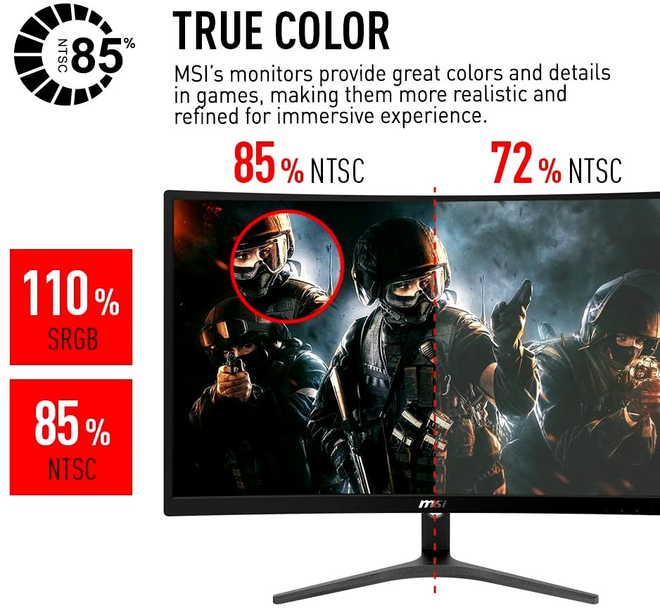 Монитор MSI 24" Optix G241VC