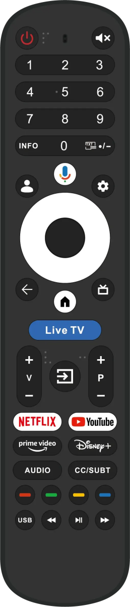 ЖК телевизор TopDevice 32" TDWC32BF5260V Black