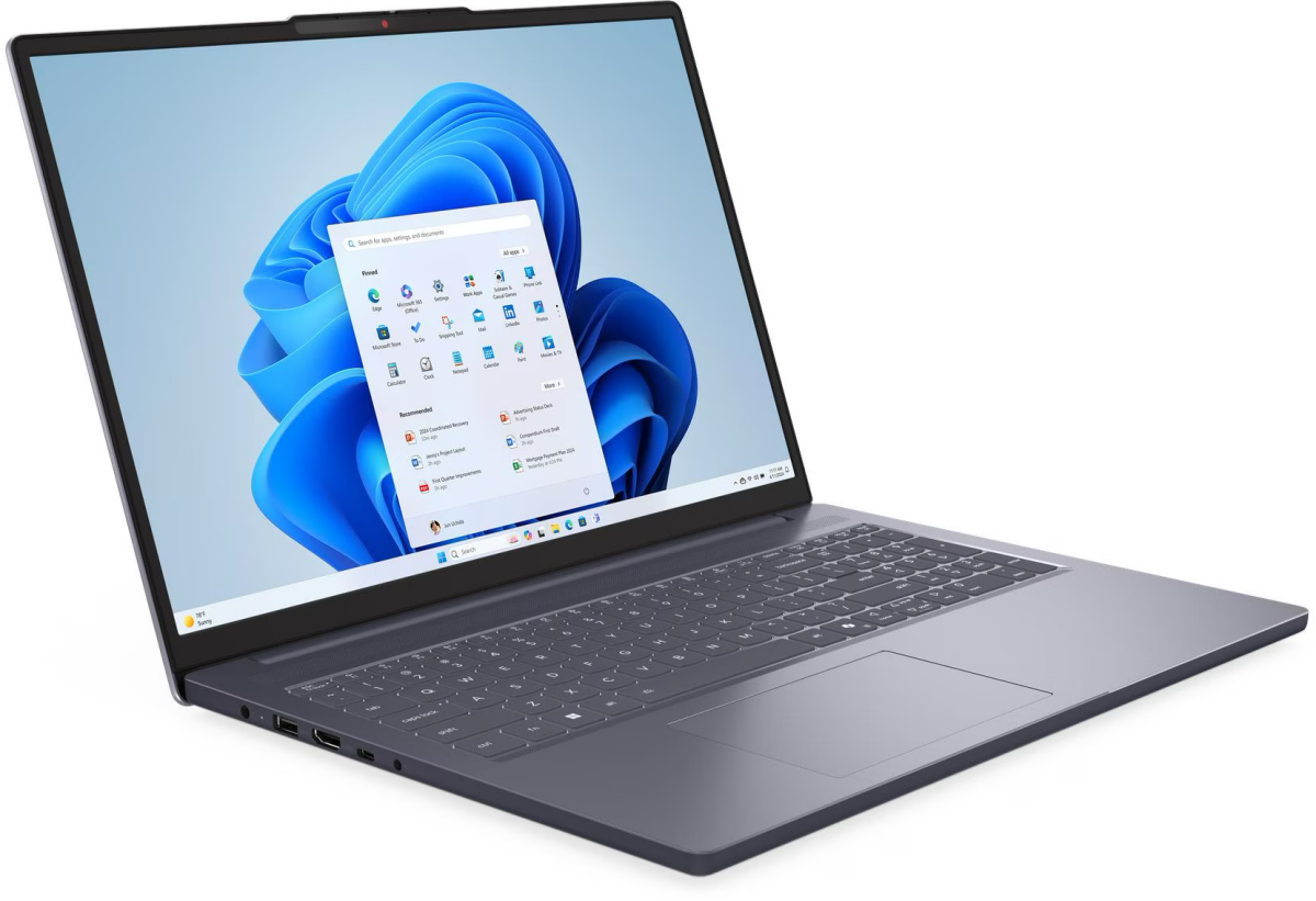 Ноутбук Lenovo Slim 3 16IRH10R Luna Grey (83K50006RK)