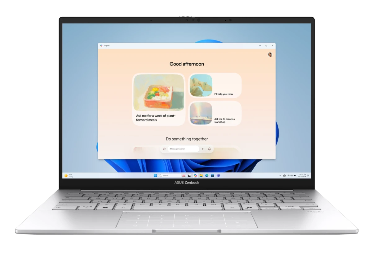Ноутбук ASUS UX3405CA Zenbook 14 Foggy Silver (PP477)