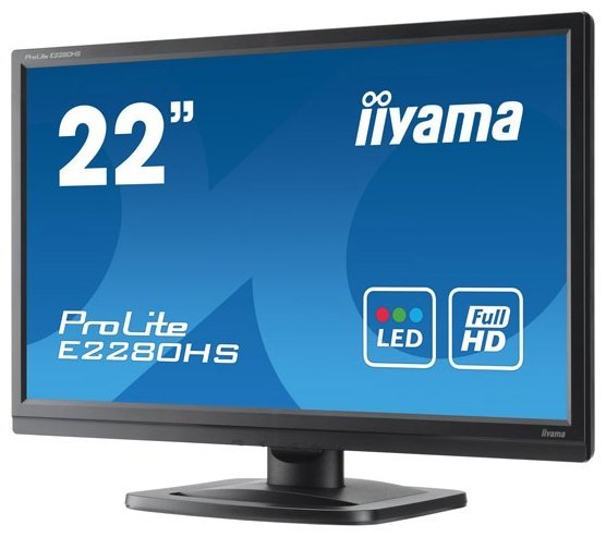 Монитор Iiyama 22" ProLite E2280HS-B1