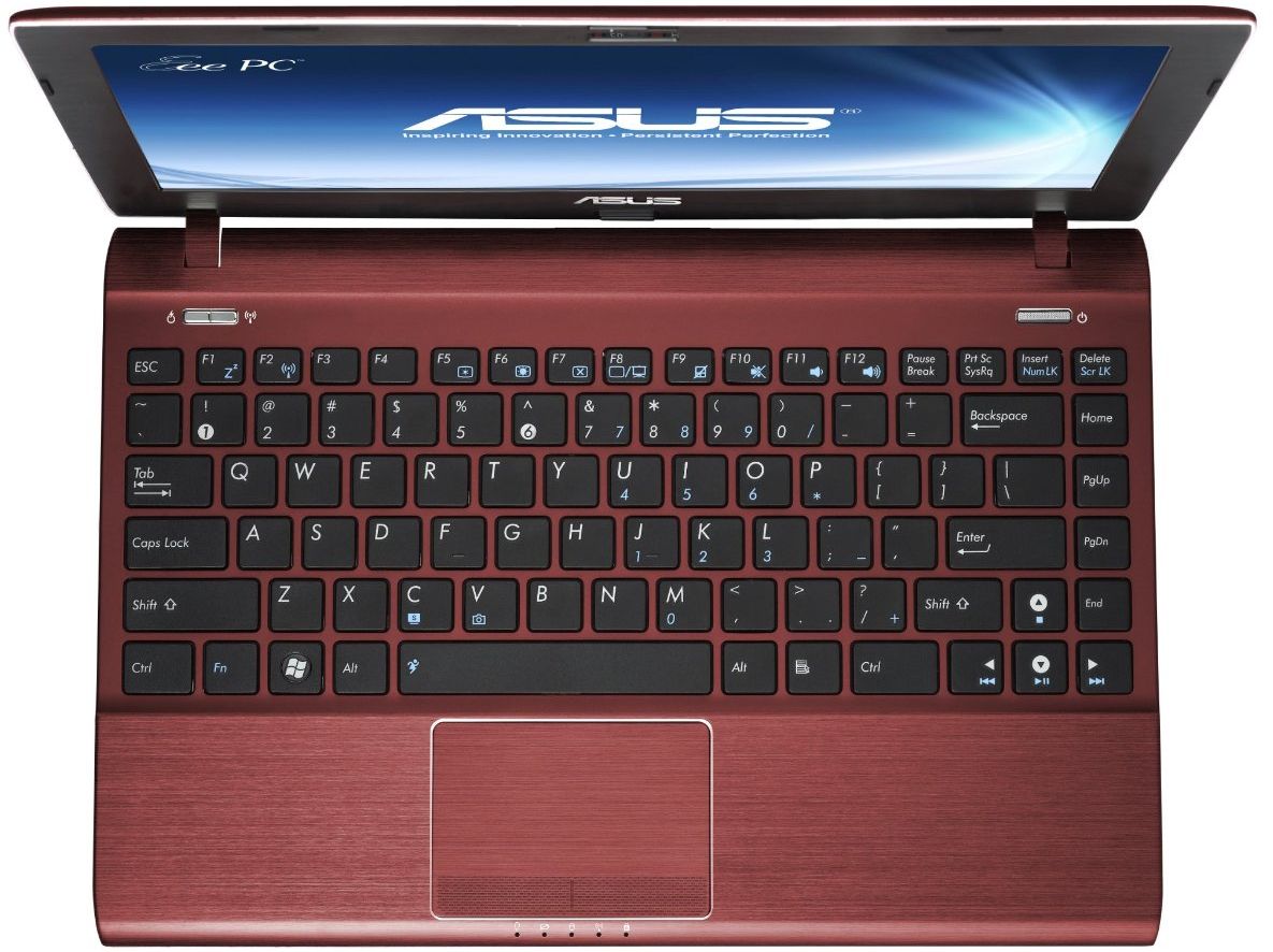 Ноутбук ASUS EEE PC 1225B Red