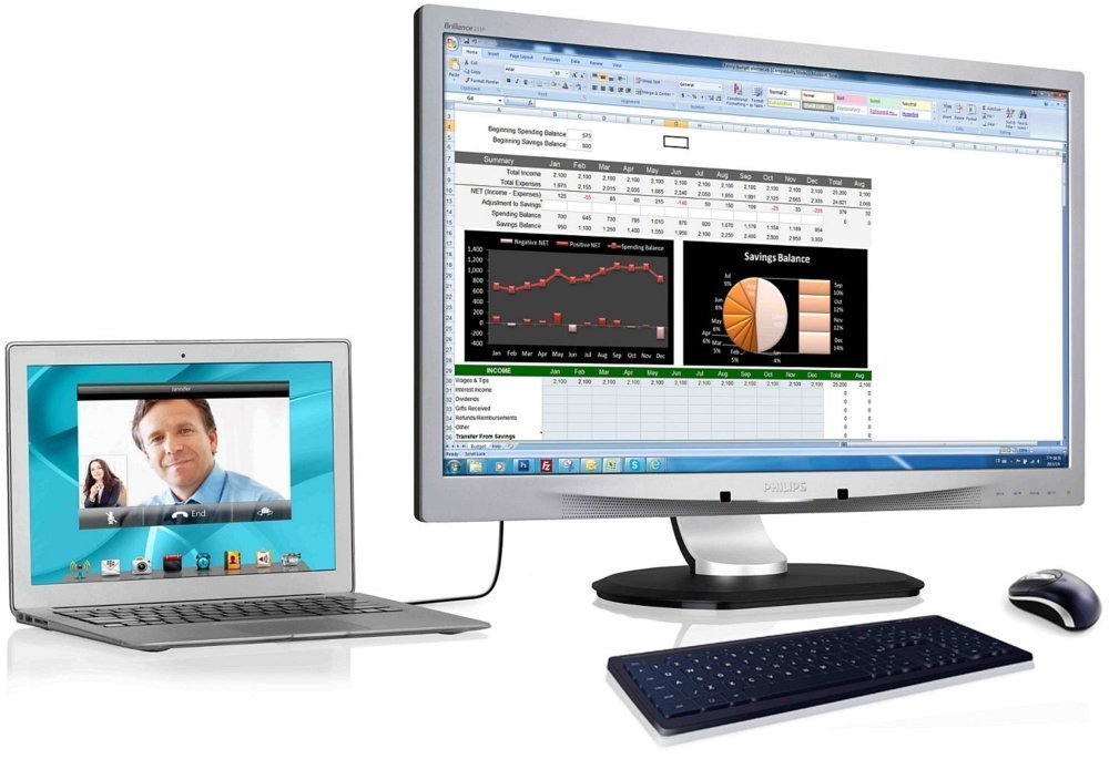 Монитор Philips 23" 231P4UPES