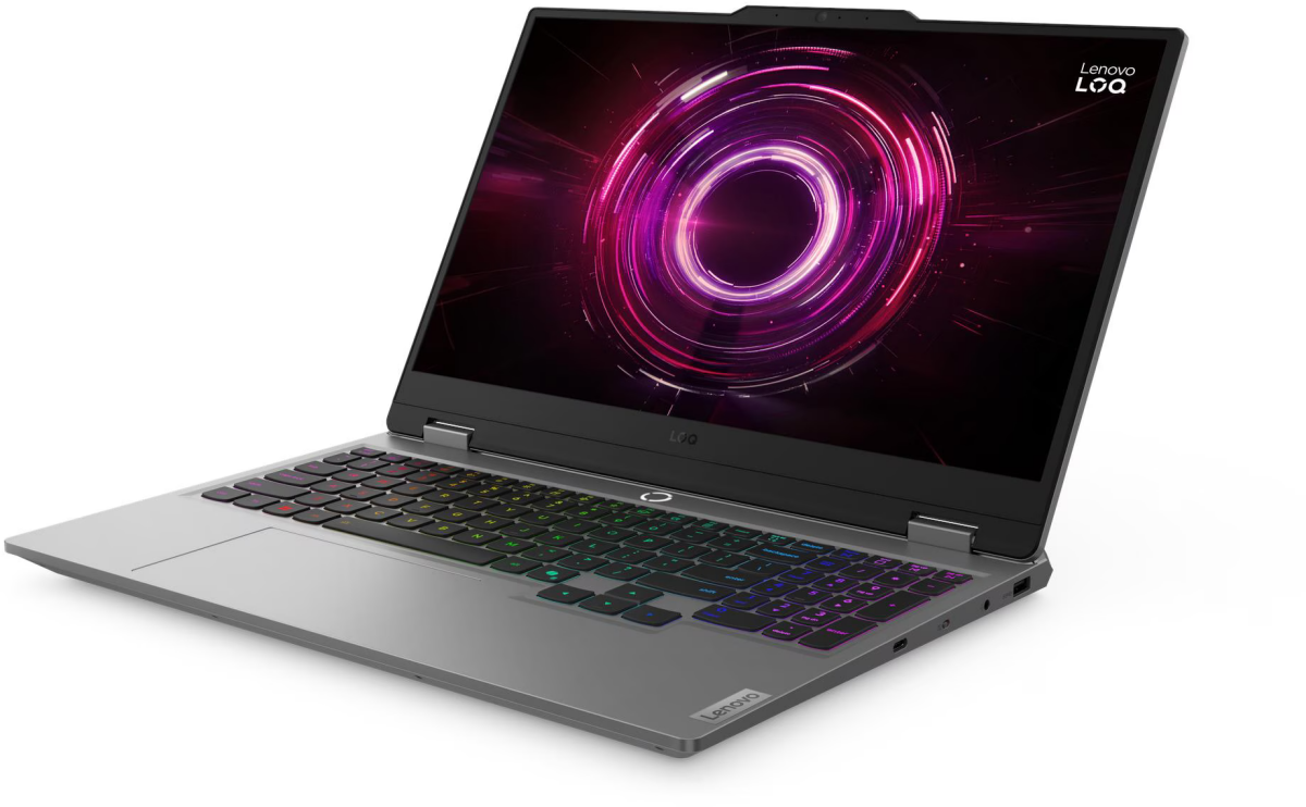 Ноутбук Lenovo LOQ 15AHP10 Luna Grey (83JG009ERK)