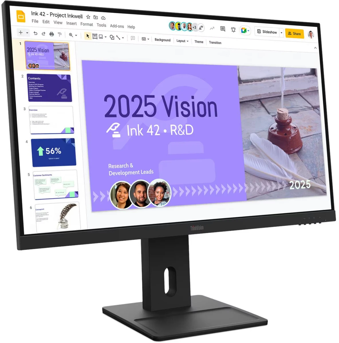 Монитор Lenovo 27" ThinkVision E27q-40 (64BDGAS4CB)
