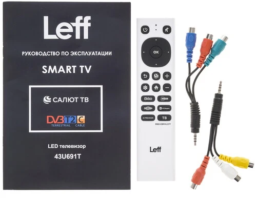 ЖК телевизор Leff 43" 43U691T
