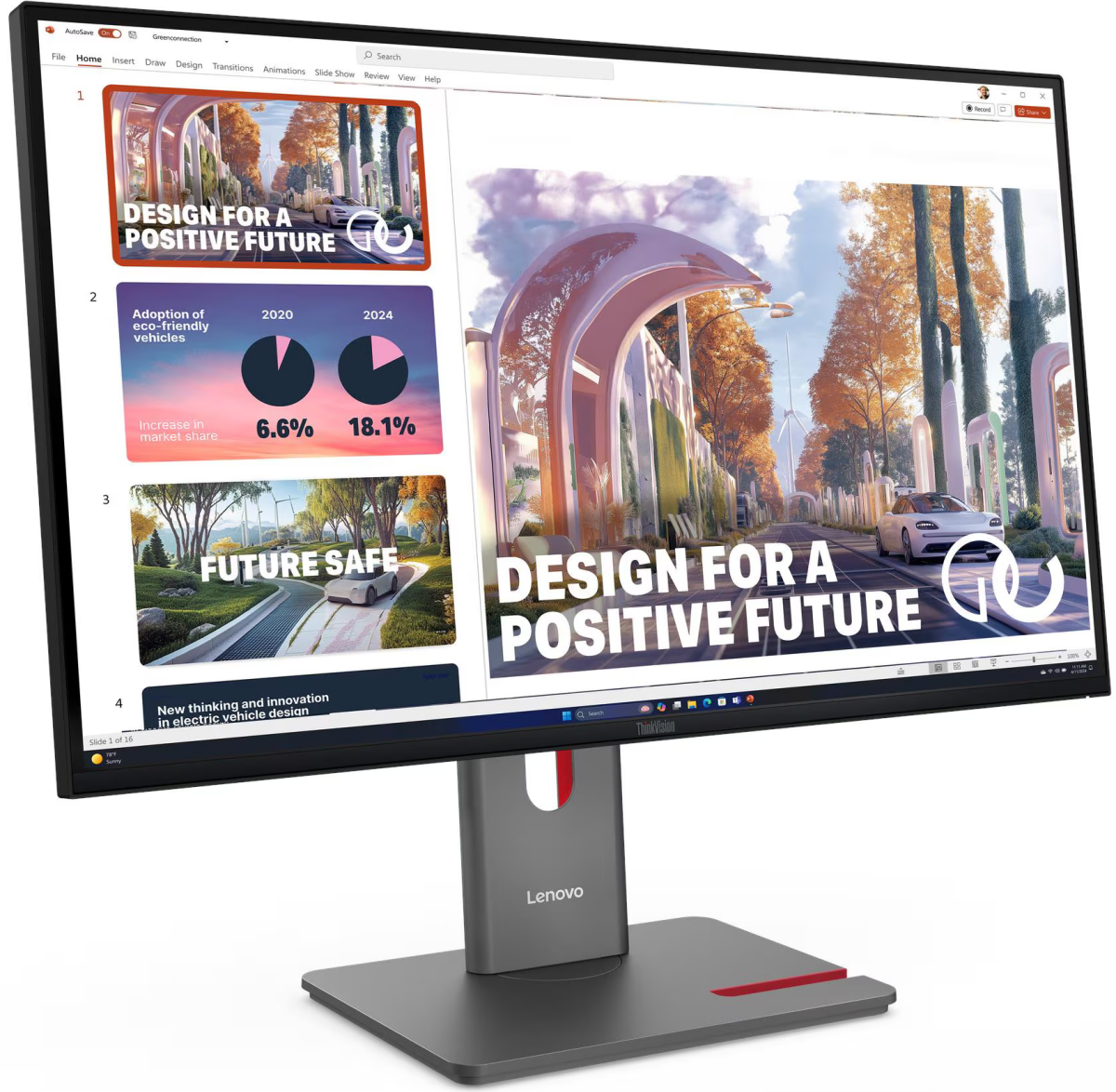 Монитор Lenovo 27" ThinkVision P27QD-40 (64B3GAT2EU)