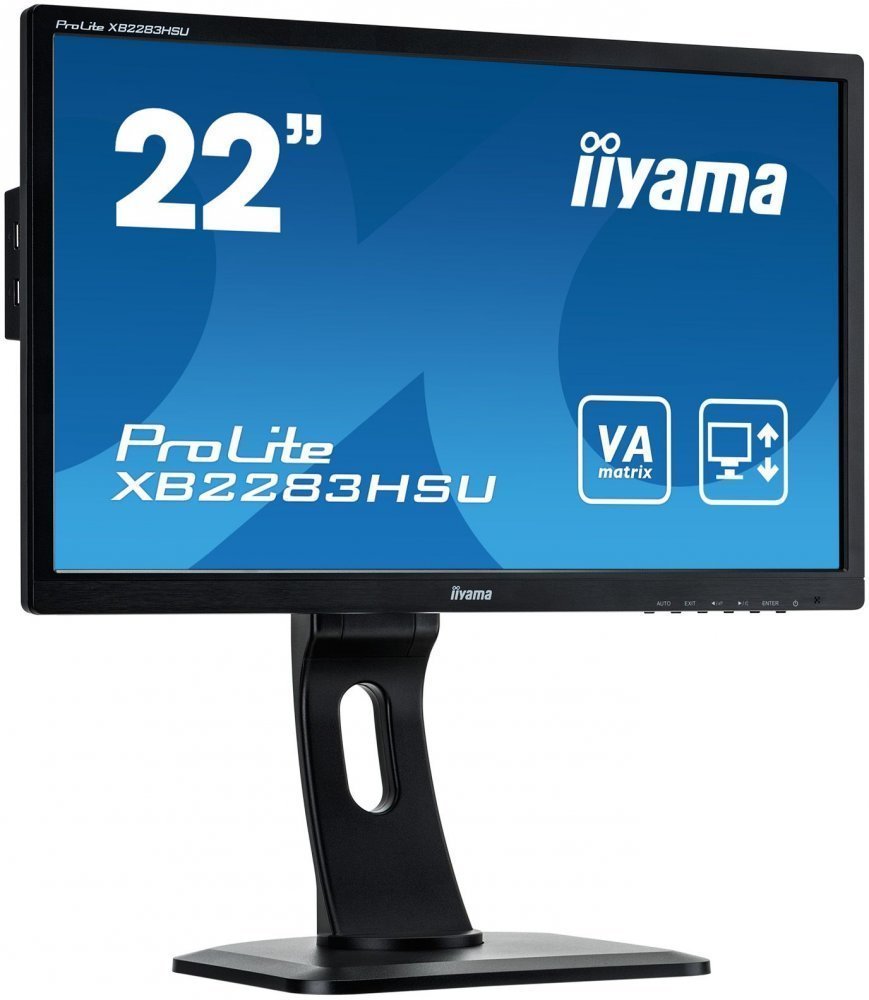 Монитор Iiyama 22" ProLite XB2283HSU-B1DP