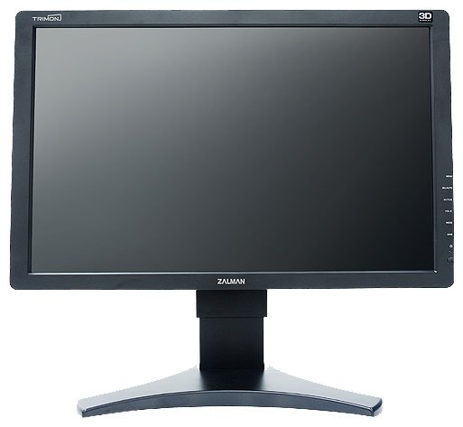 3D монитор  ZALMAN 22" ZM-M220W битый пиксель, нет очков, кабеля пит и D-Sub
