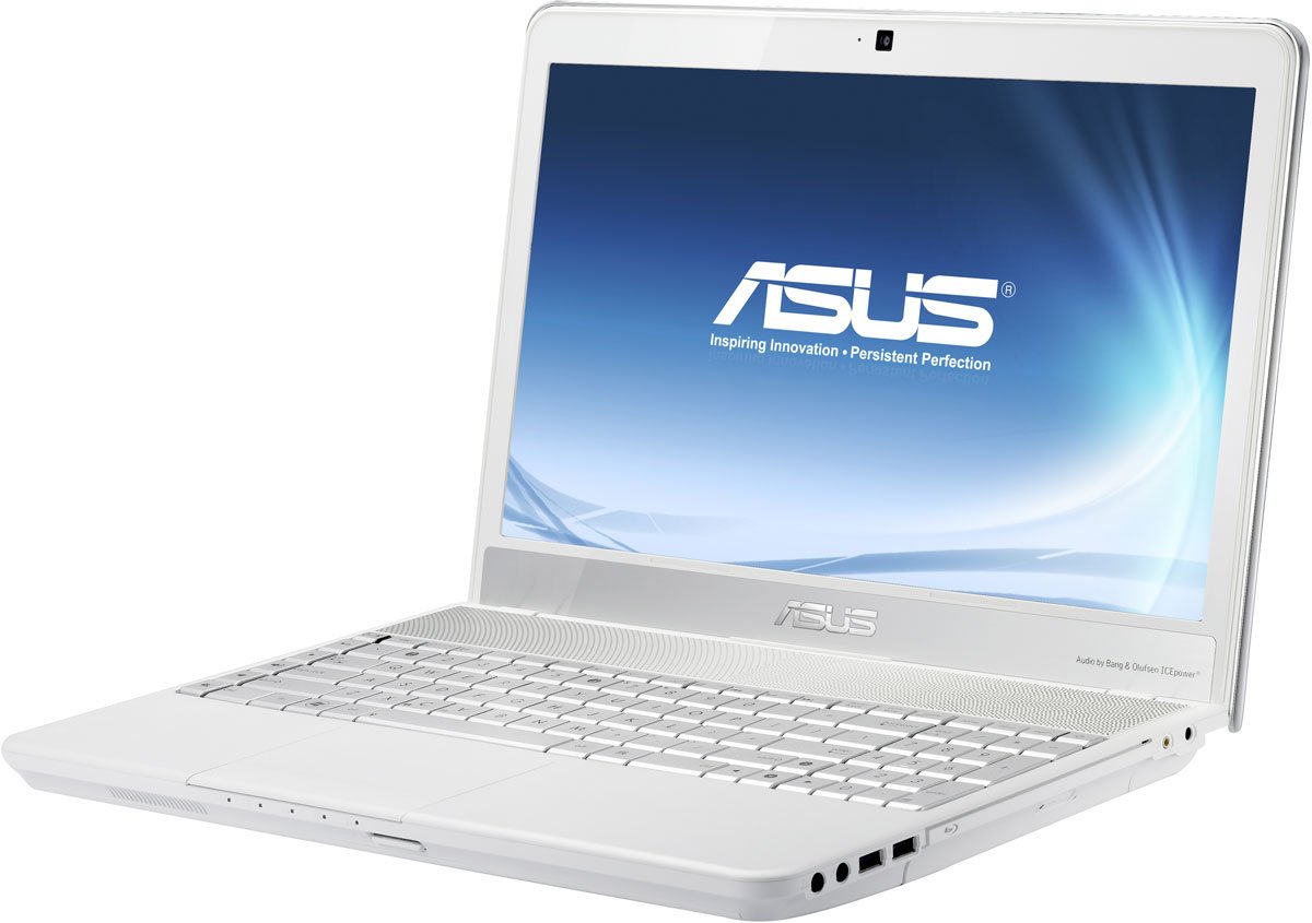Ноутбук ASUS N55SF White