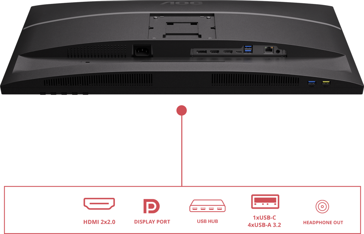 Монитор AOC 27" U27E4CV