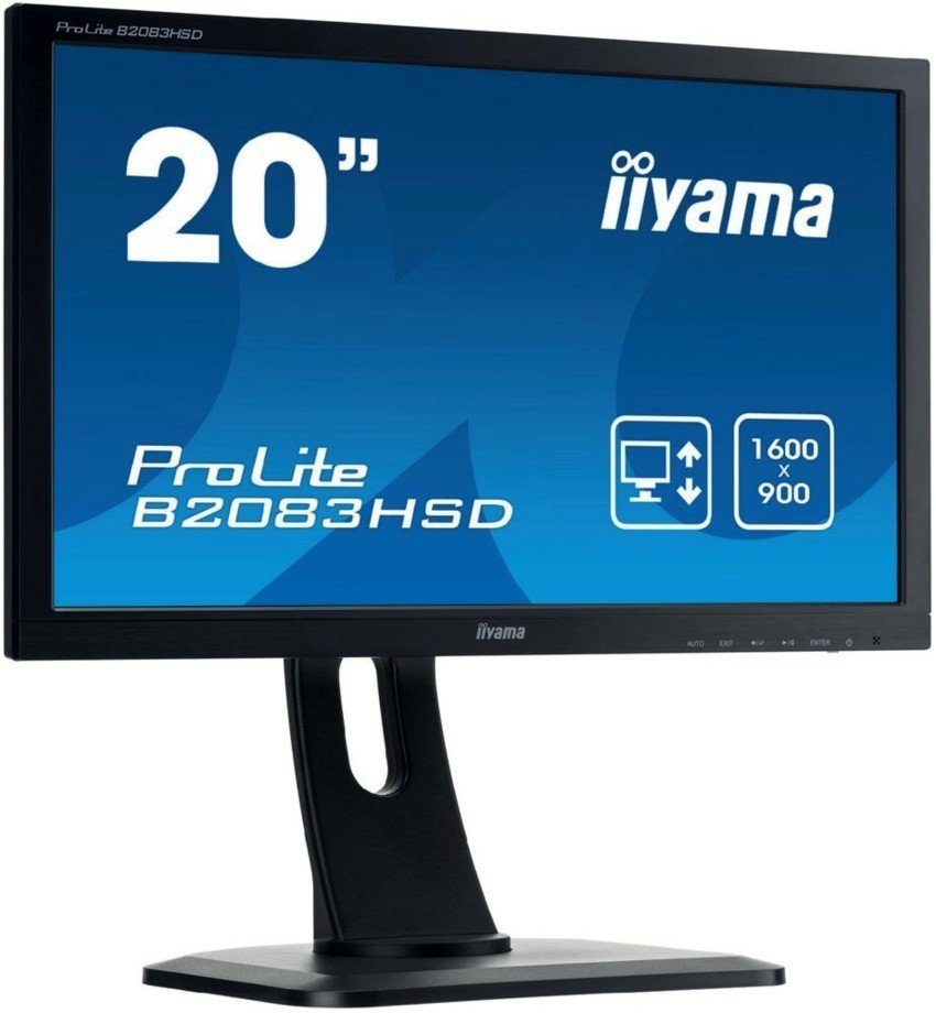 Монитор Iiyama 20" ProLite B2083HSD-B1