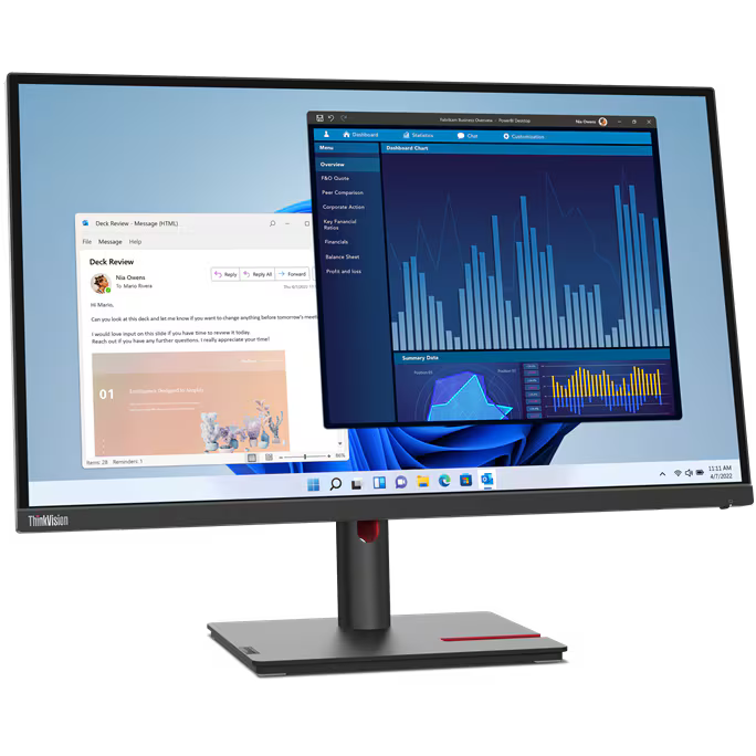 Монитор Lenovo 27" ThinkVision T27p-30 (63A9GAT1EU)