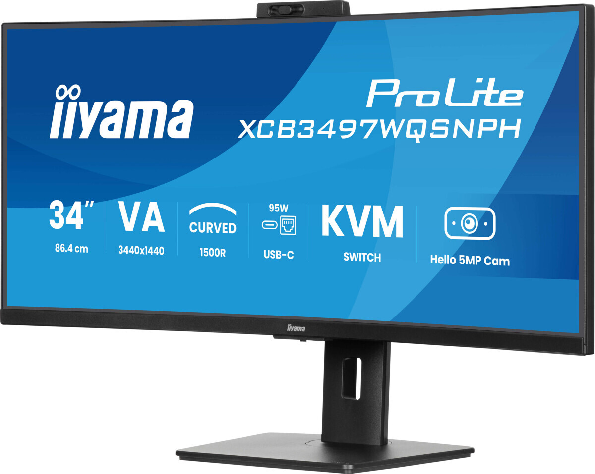 Монитор iiyama 34" ProLite XCB3497WQSNPH-B1