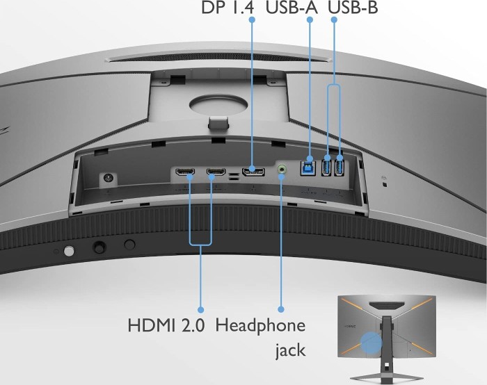 Монитор BenQ 32" EX3210R Mobiuz