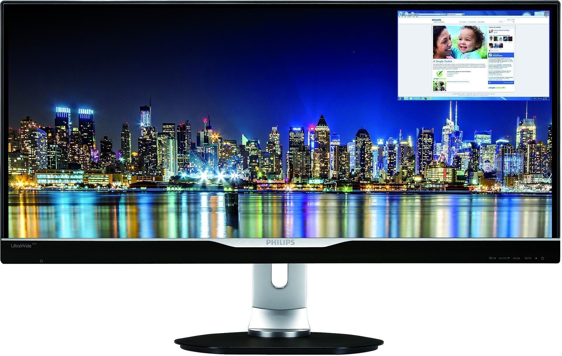 Монитор Philips 29" 298P4QJEB