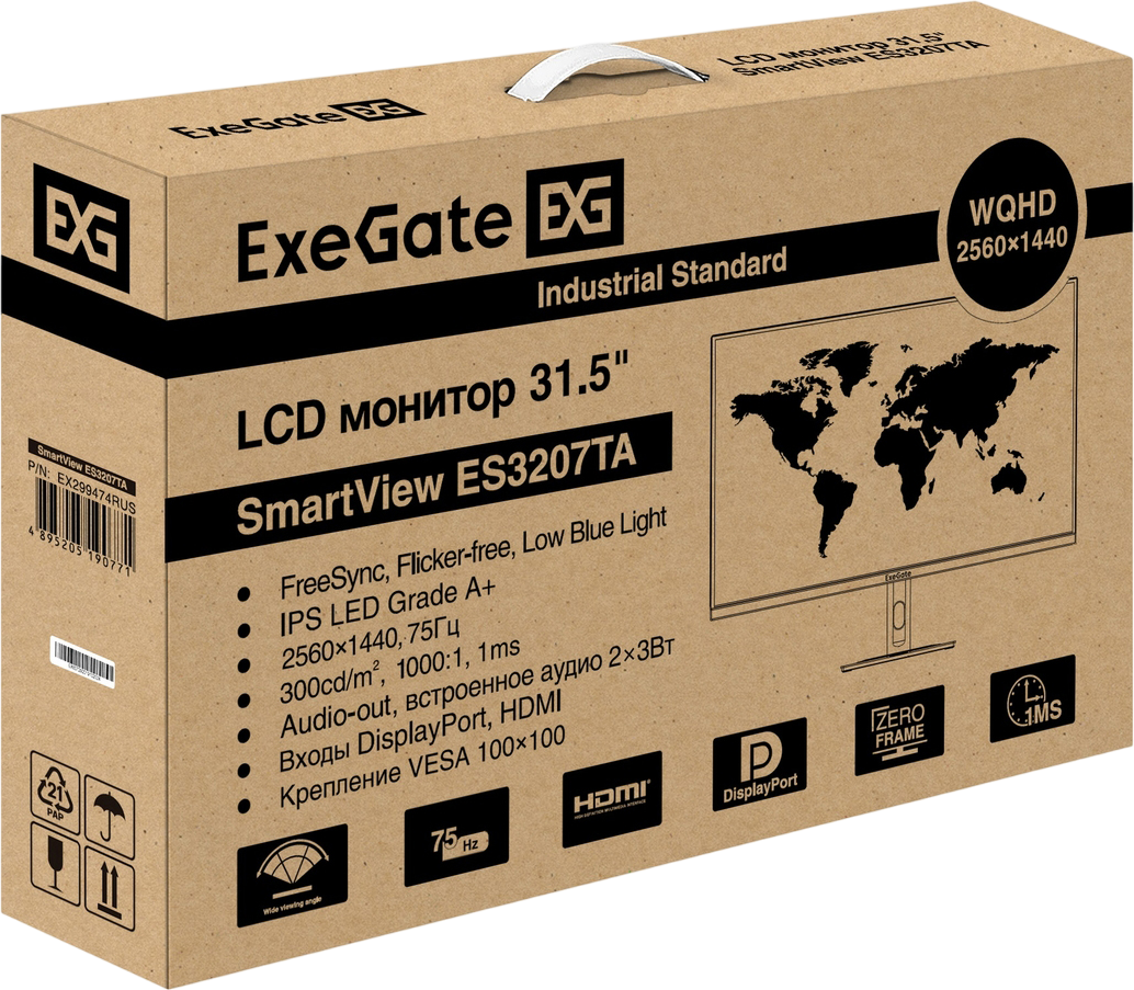 Монитор ExeGate 32" SmartView ES3207TA