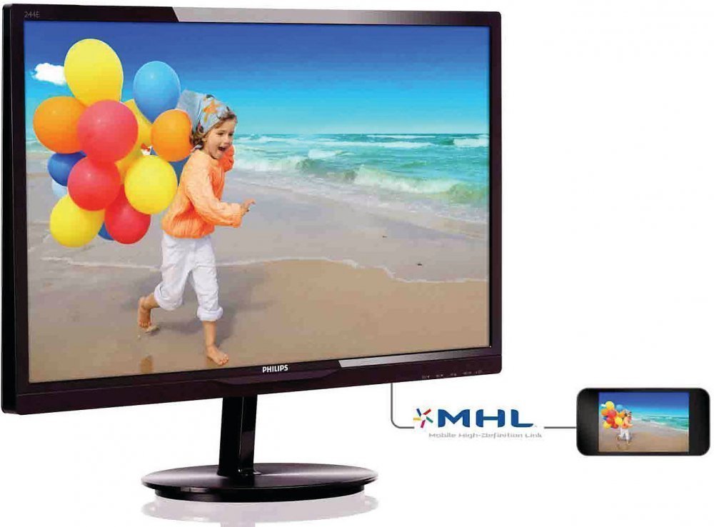 Монитор Philips 24" 244E5QHAD
