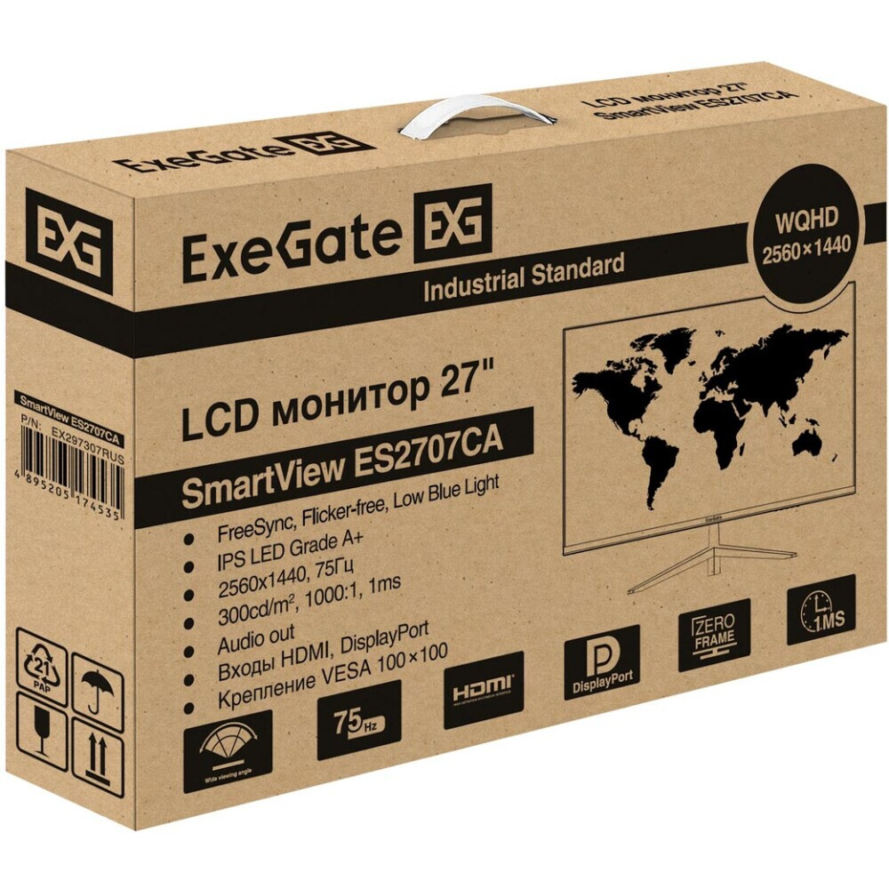 Монитор ExeGate 27" SmartView ES2707CA