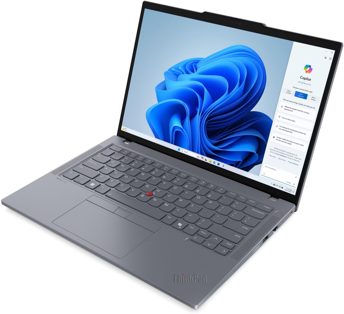 Ноутбук Lenovo ThinkPad T14 Gen 5 (Intel) Grey (21ML0089US)