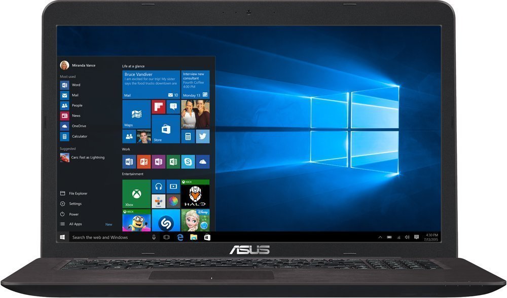 Ноутбук ASUS K756UV