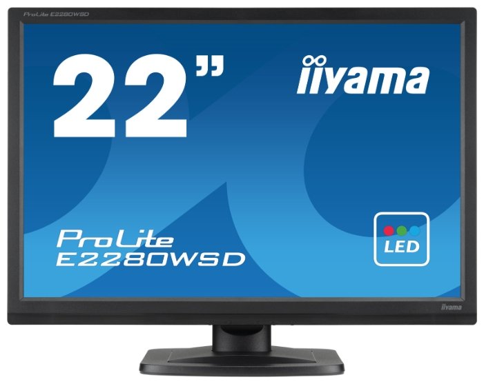 Монитор Iiyama 22" ProLite E2280WSD-B1