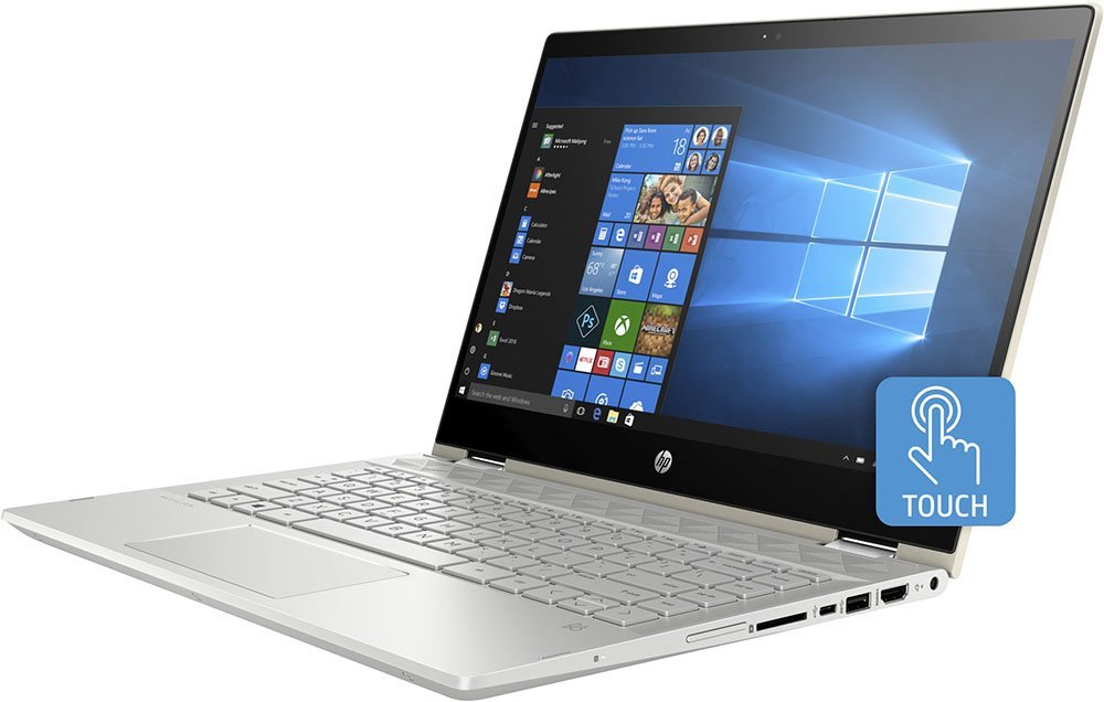 Ноутбук HP Pavilion x360 14-cd1003ur (5CR28EA)
