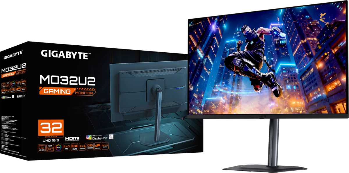 Монитор Gigabyte 32" MO32U2