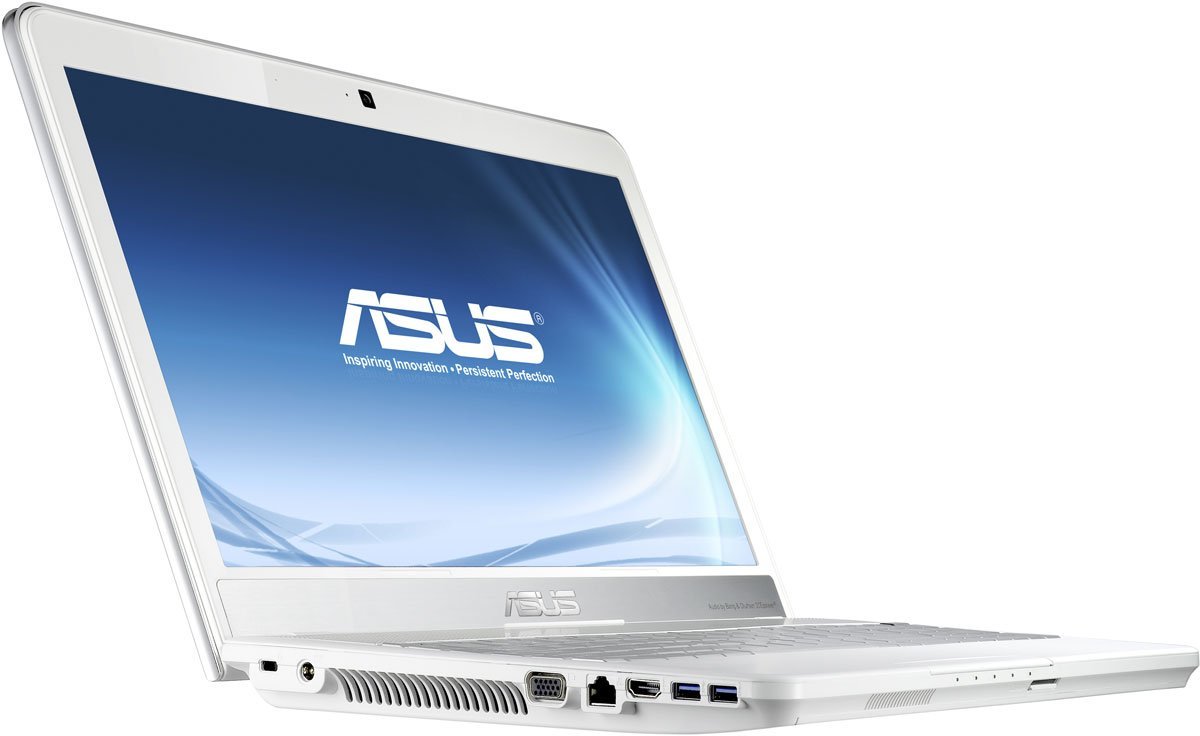 Ноутбук ASUS N55SL White