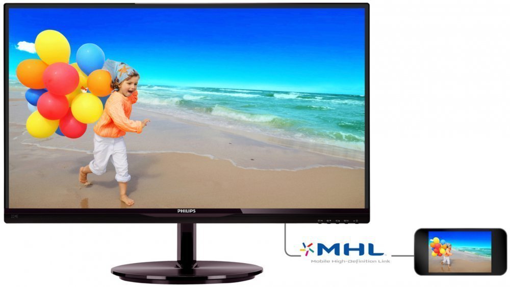Монитор Philips 22" 224E5QDAB