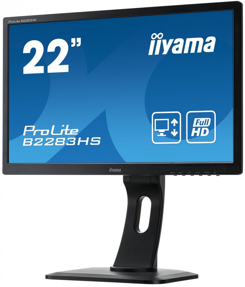 Монитор Iiyama 22" ProLite B2283HS-B1