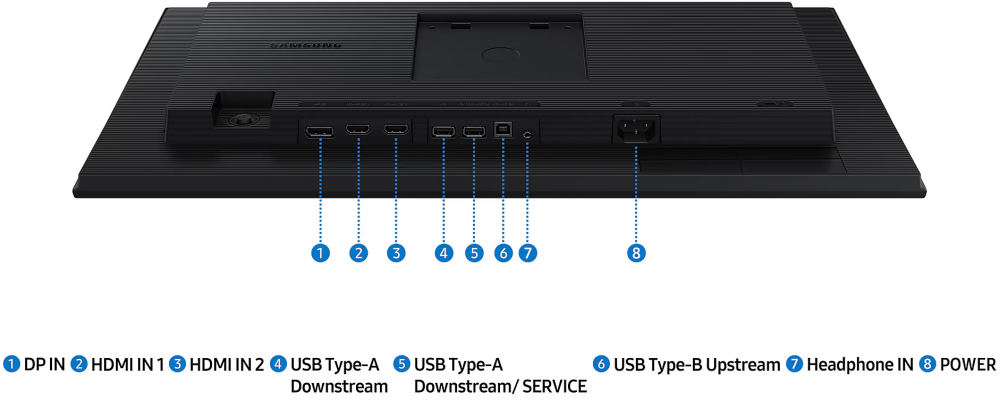 Монитор Samsung 24" S24D400GAI(U) Essential S4