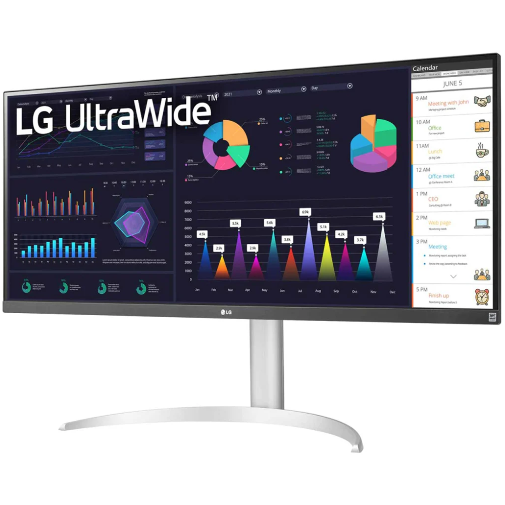Монитор LG 34" 34WQ65X-W