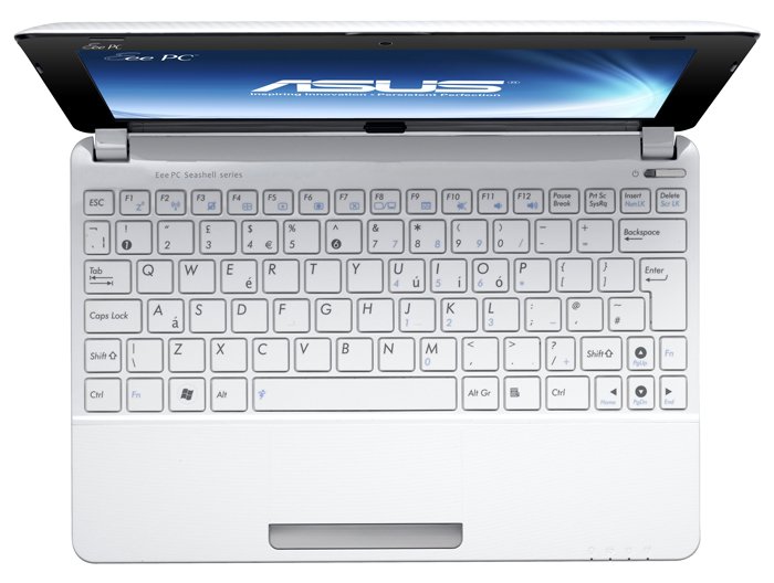 Ноутбук ASUS EEE PC 1011PX White