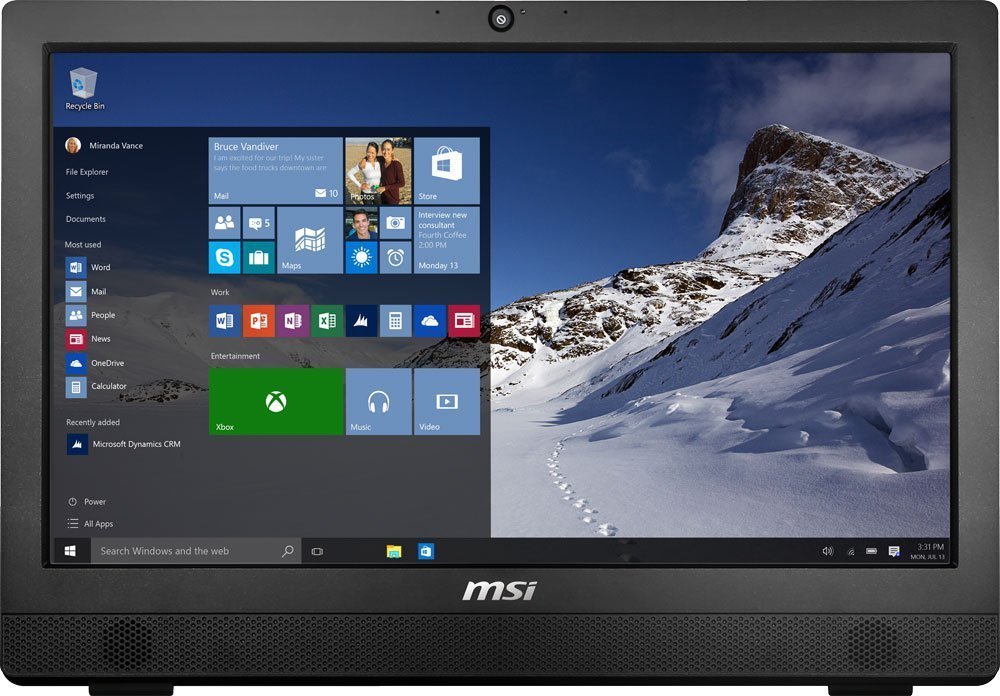 Моноблок MSI Pro 24 2M-005