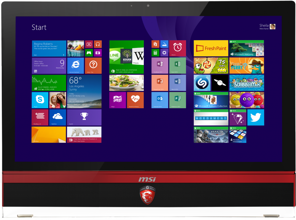 Моноблок MSI AG270 (2PE-012)