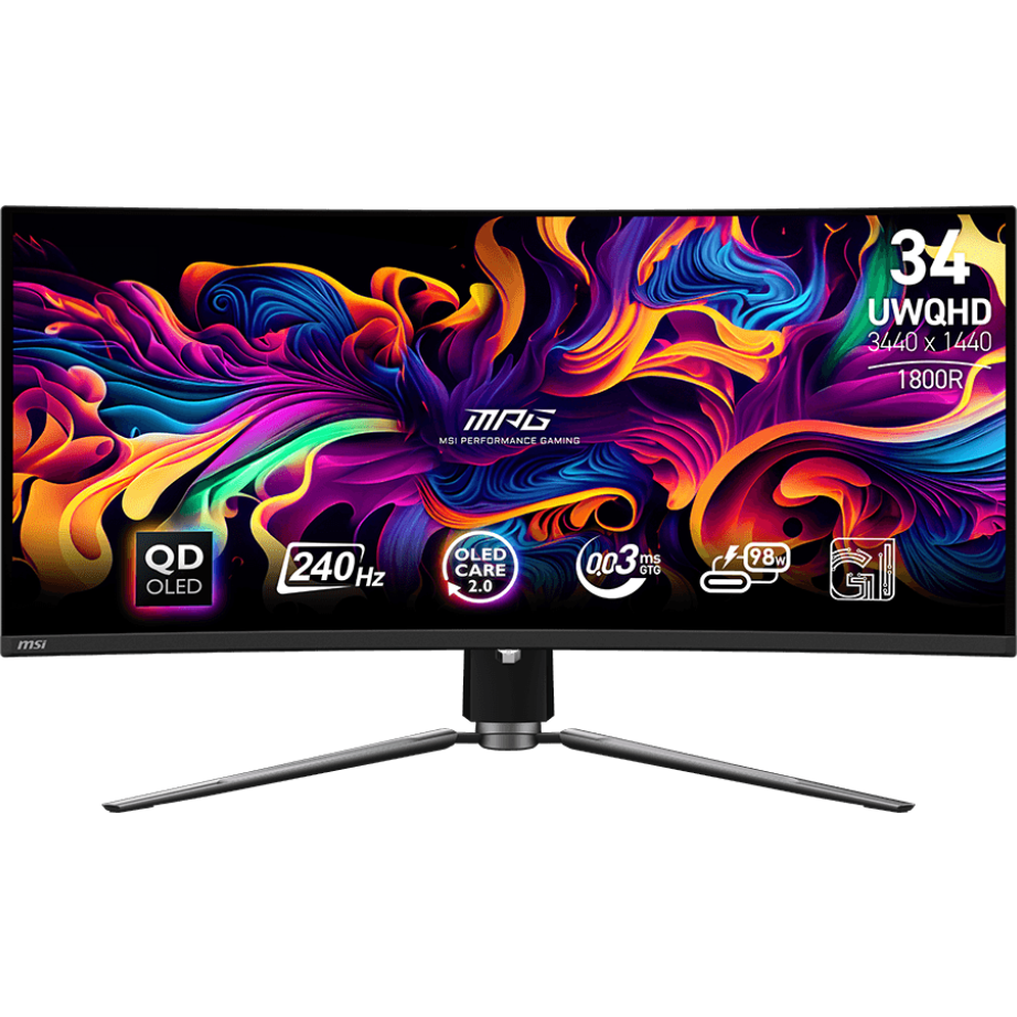 Монитор MSI 34" MPG 341CQPX QD-OLED