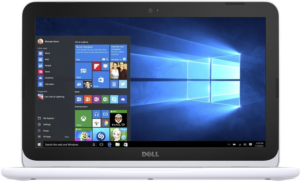 Ноутбук Dell Inspiron 3180 White (3180-7543)