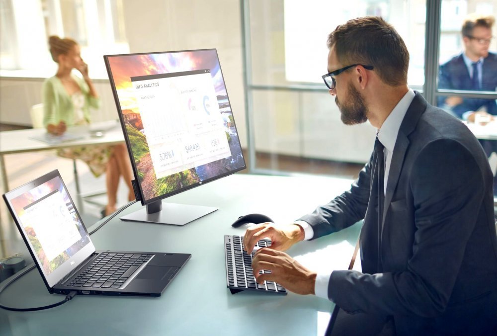 Монитор Dell 27" U2719DC (2719-2545)