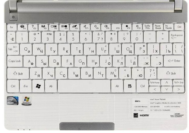 Ноутбук Packard Bell dot SC-262G32Nww