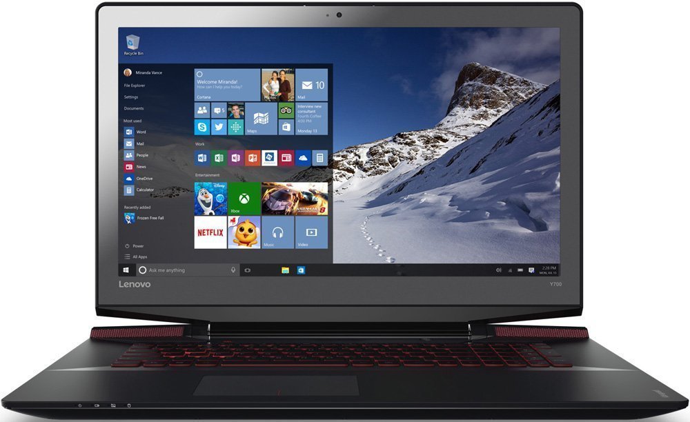 Ноутбук Lenovo IdeaPad Y700-17 (80Q0001ARK)