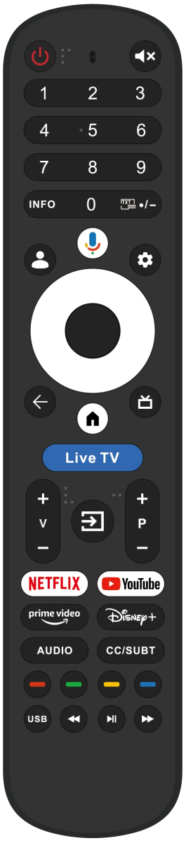 ЖК телевизор TopDevice 24" TDWC24BH5260V Black