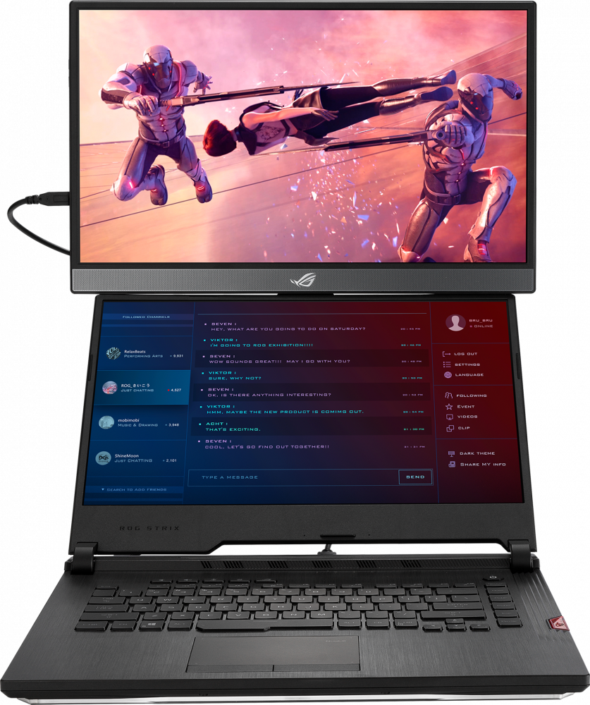 Монитор ASUS 17.3" XG17AHP ROG Strix