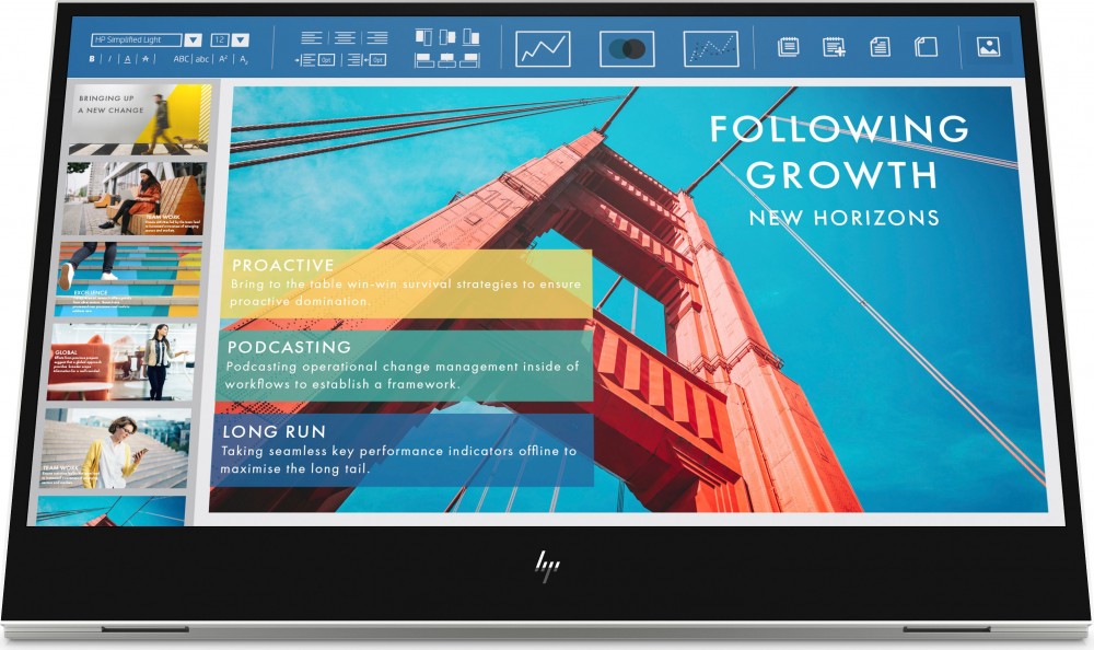 Монитор HP 14" E14 G4 Portable Monitor (1B065AA)