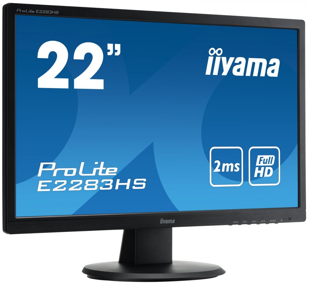 Монитор Iiyama 22" ProLite E2283HS-B1